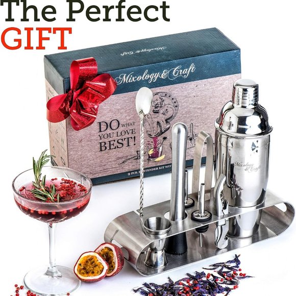 Modern Mixology & Craft Bartender Kit-9 Piece Set - Picture 3 of 4